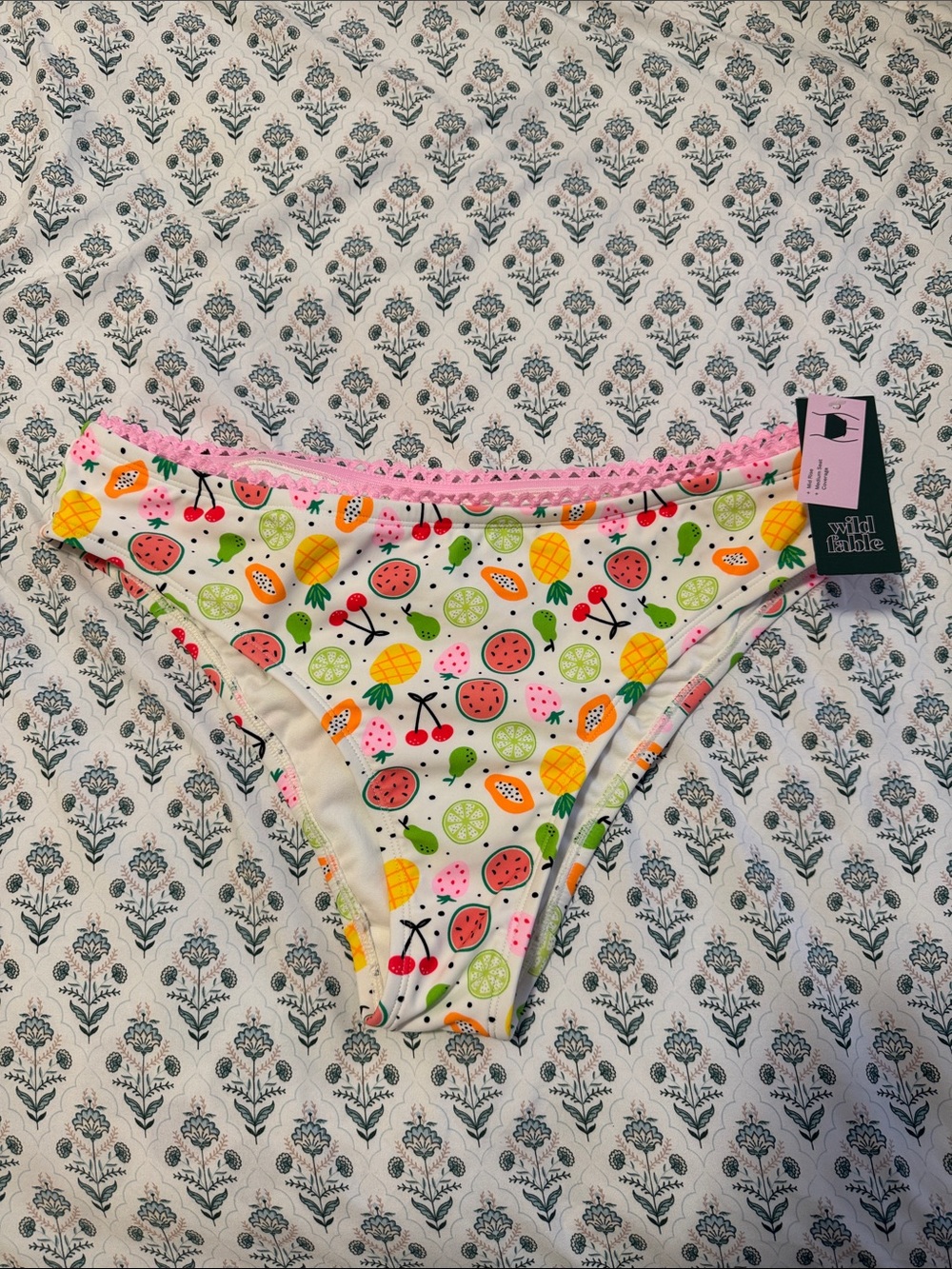 Wild Fable Fruit Print Bikini Bottoms